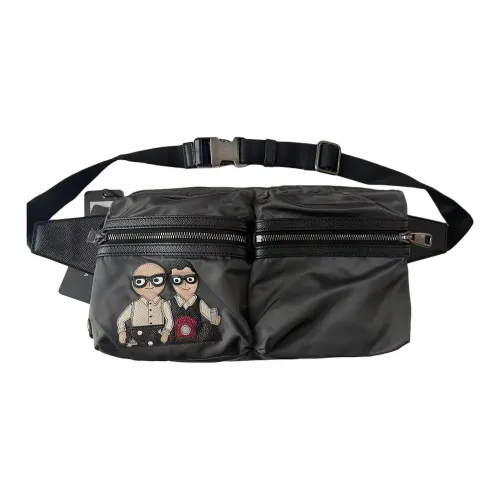 Dolce Gabbana Nylon Бананка Стандартная Унисекс Серый