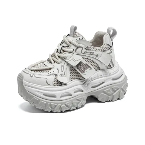 Shangjinni Низкий топ массивные кроссовки женские