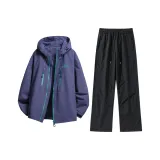 Мистическое царство Фиолетовый Топ + Черные Штаны