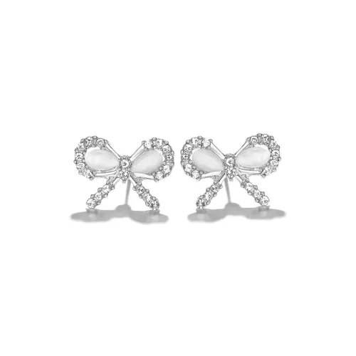 Clect Серьги-гвоздики с камнями женские