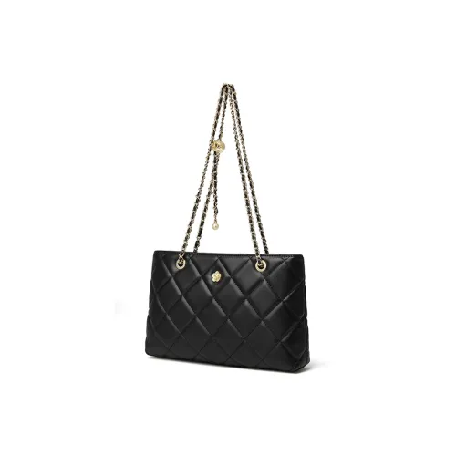 Carnival Keep Коровья кожа с синтетической кожей подмышечная сумка на плечо стандартная женская черный белый