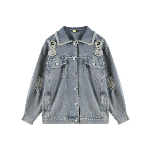 DITB Синий OVERSIZE Унисекс Джинсовые куртки