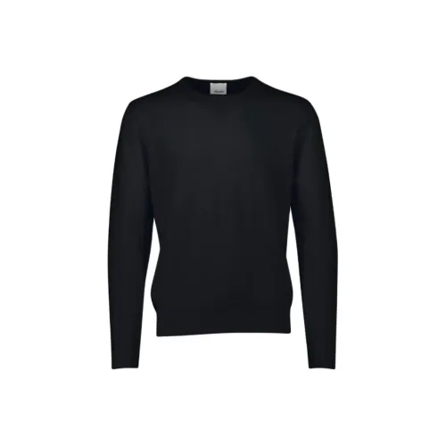 ALLUDE Морской синий Мужские кашемировые свитеры