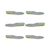 Зеленый низ, серый верх, 2,5 см [3 упаковки], полынь, устойчивый к запахам, увеличивающий высоту