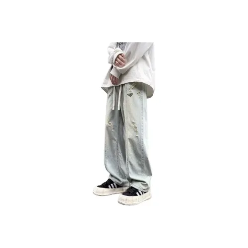 PWUE Синий Унисекс Джинсы