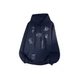 Темно-синий [Тяжелый полиэстер-хлопок]