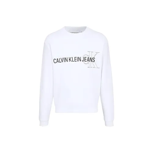 CALVIN KLEIN Свитшот Мужской Белый