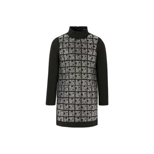 RICH JOHN RICHMOND Черные Платья для девочек