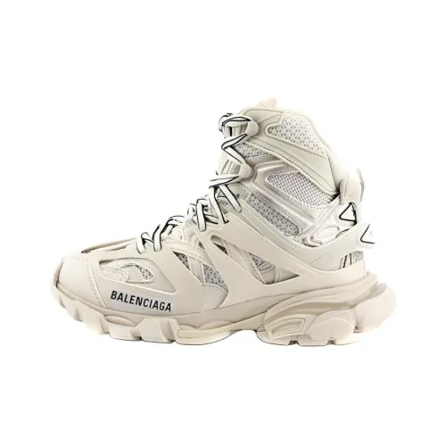 Balenciaga Track 1,0 High Топ Толстая подошва Кроссовки Женские Бежевые
