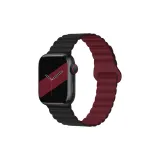 Чёрный-бордовый