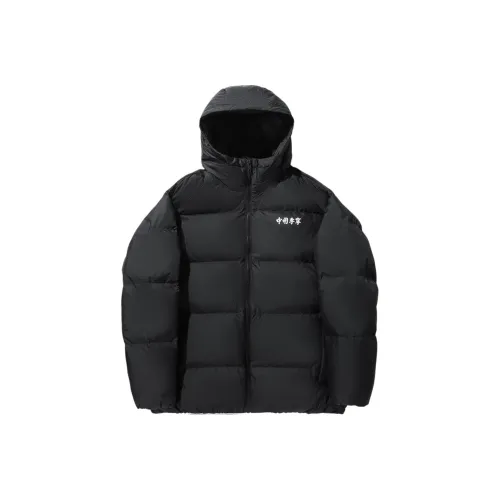 Лайнер Черный Мужской Пуховик