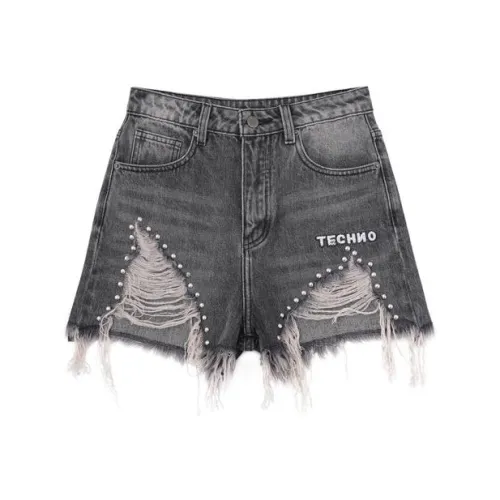 TCH Джинсовый серый Женские Джинсовые шорты