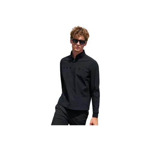 Mr.Bu Черный цвет рояля Мужские Свитшоты