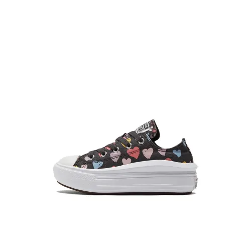 Converse Chuck Taylor All Star Move Low Топ Кеды Темно-серый Многоцветный Для детей 3-7 лет