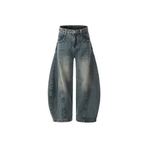 ONENINE34PM Синий Мужской Джинсы