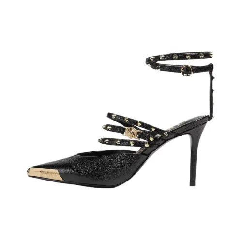 VERSACE JEANS COUTURE Scarlett Узкий каблук Высокие каблуки Женские Черный