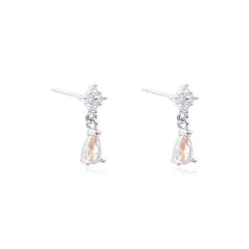 BENNISS Серьги-гвоздики из серебра 925 пробы женские