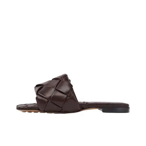 Bottega Veneta Lido Слипоны Женские Шоколад