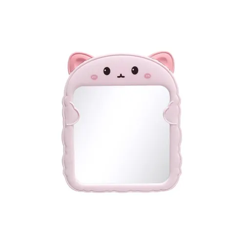 Lulu Candy Спальня Маленькое Зеркало Мультяшная Кошка Ухо Подставка для Десков Складные Зеркала MAKE UP