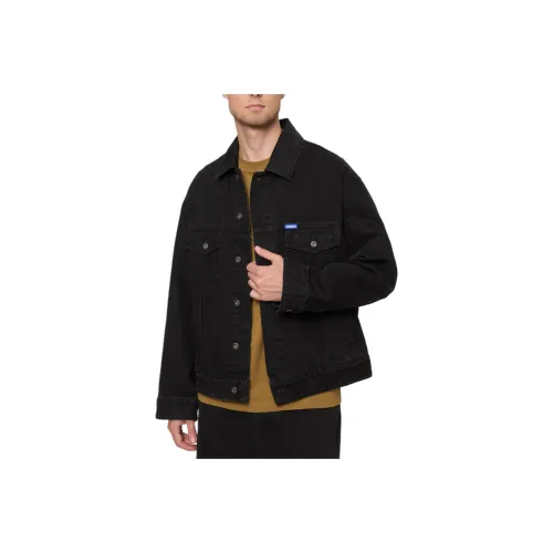Hugo Boss Черные Мужские Джинсовые Куртки