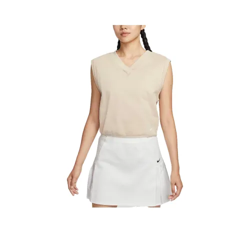 nike Бежевый Женские Спортивные Майки без Рукавов