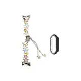 Черный Многоцветный-Звезды+Черный Ромб Чехол