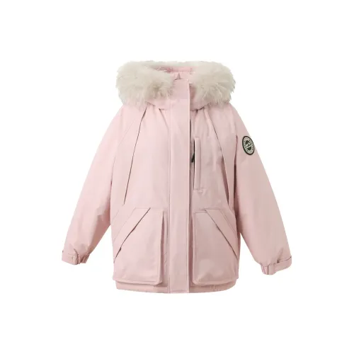 3COLOUR Cherry Blossom Pink Women's Down Jackets
