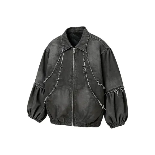 KOKO BASE Черный Унисекс Джинсовые куртки