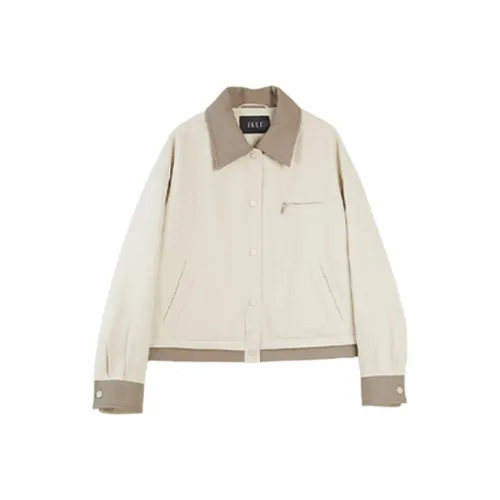 ELLE Хаки Зеленый Женский Пуховик