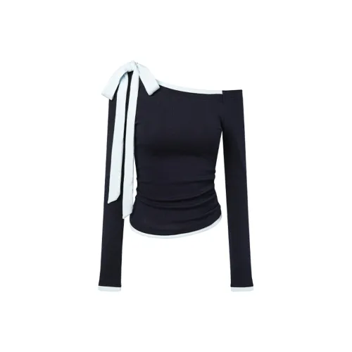 RTNH Темно-синие женские футболки T