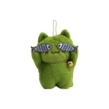 Зеленый колокол, котенок