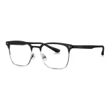 BJ6257B15 Рамка/Серебряный + Матовый Черный