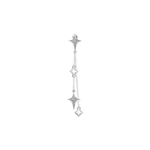 VARYVASE Медные серьги-гвоздики Women's Silver