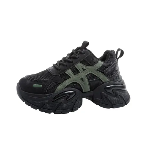 TELENT Низкий Топ Винтаж Платформа Массивные Кроссовки Женские