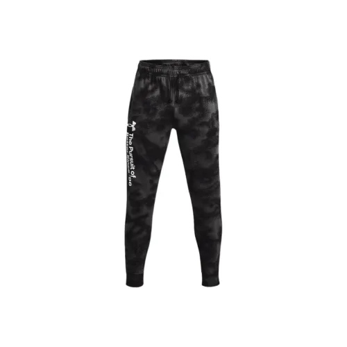 Under Armour Rival Terry Jogger Вязаные Спортивные Брюки Мужские Черные