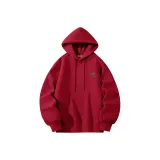 [Heavyweight Флис с подкладкой] Бордовый (Выше PEAK Логотип на груди)