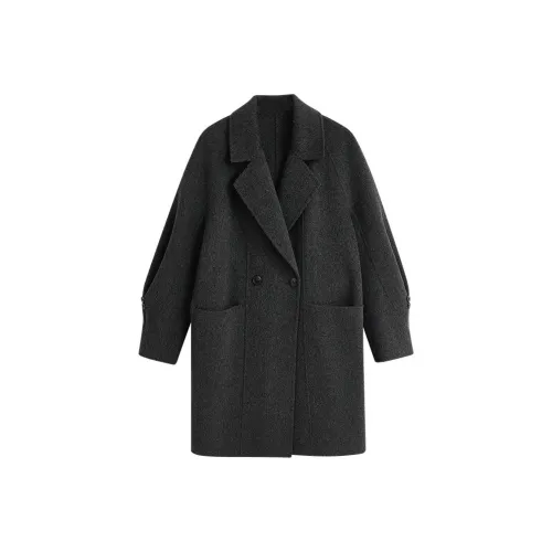 Inman Двойной Sided Шерстяное Пальто Женское