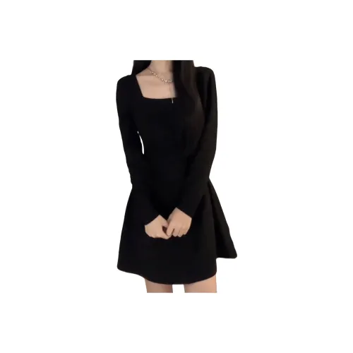 AHRTB Длинное платье с длинными рукавами женское