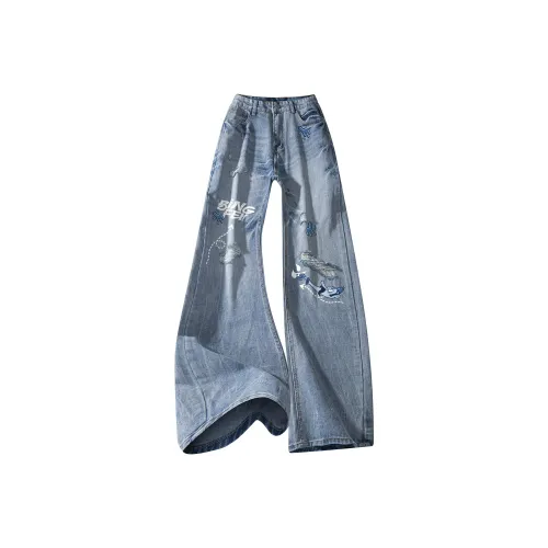 Ice flying Унисекс Джинсы