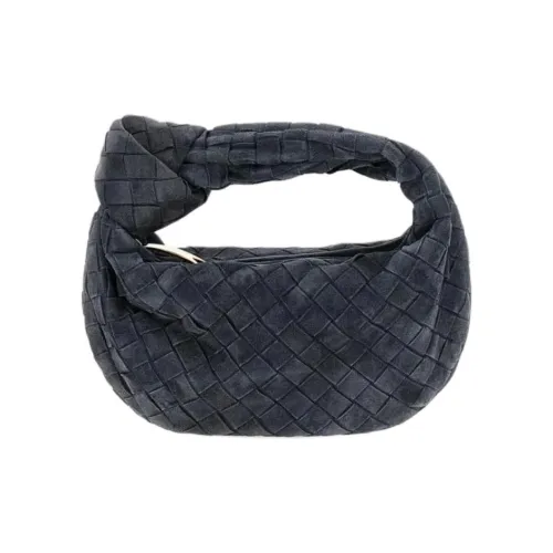 Bottega Veneta Jodie Телячья кожа Сумка Мини Женская Серого цвета