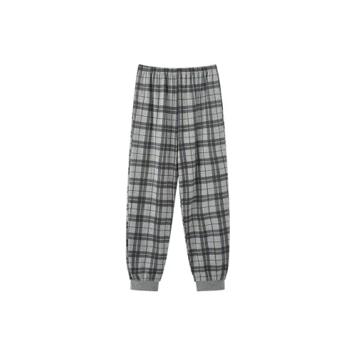 MADALLO Серый Мужские Пижамные Штаны