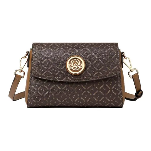 TUCANO Сумки через плечо из ПВХ Сумка на плечо Стандартная Женская Кофейного цвета