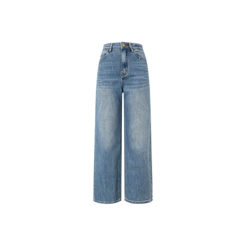 Devanro Ocean Turquoise Women's Jeans Devanro Океанический Бирюзовый Женские Джинсы