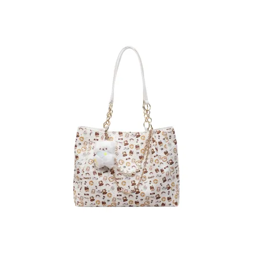 MOWAP Ткань Тоут Сумка Сумка через плечо Стандартная Женская Многоцветная