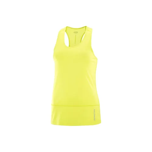 SALOMON CROSS RUN Спортивные жилеты Женские Желтые