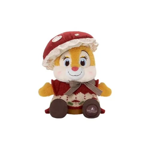 Disney x DISNEYLAND Chip 'N Dale Autumn Forest Collection Куклы Kristie Плюшевая кукла Высота 16 см Шанхай Дисней