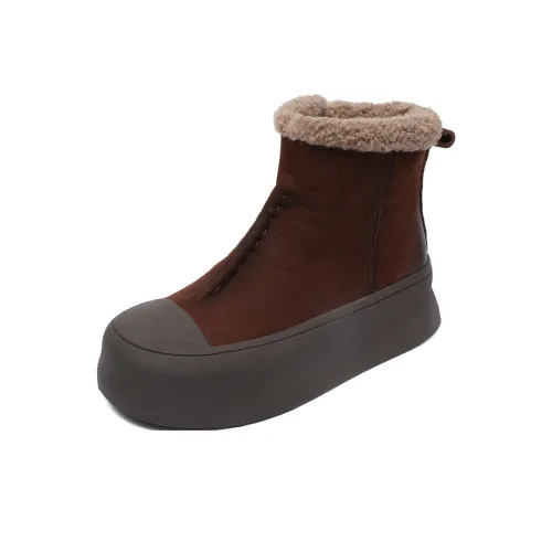 SENJIALUO Термическое покрытие увеличивающее высоту устойчивое к истиранию 12 см сноубутсы женские