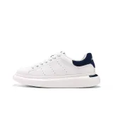 Белый темно-синий