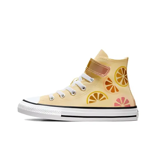 Converse Chuck Taylor All Star High Top Kids Кеды Желтый Белый Подростки