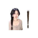 Мягкий боковой материал, конопля, плетеная косичка [Светло-коричневый]